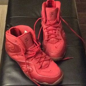 Mens Nike Air Zoom Rookie Red High Tops